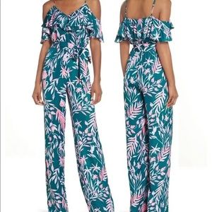 Lilly Pulitzer Emilea Jumpsuit in Tidal Wave